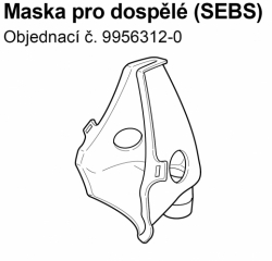 Maska SEBS pro dospělé - C802, C801,C801KD, C28, C28P, C29, C30, C900