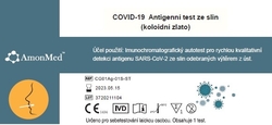 AmonMed antigenní test ze slin, 1ks