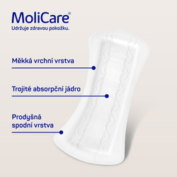 MOLICARE Lady 0,5 kapky inkontinenční vložky, 28ks