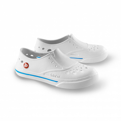 Schu´zz Sneaker´zz dámská obuv 0088 bílá potisk modrý pruh