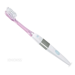 IONICKISS originál zubní kartáček růžový, Soft Flat