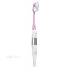 IONICKISS originál zubní kartáček růžový, Soft Flat