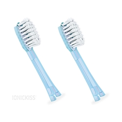 IONICKISS výměnné hlavice Soft Flat modrý, 2 ks