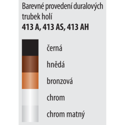 DMA Duralová hůl skládací 413 A