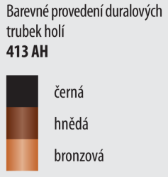 DMA Duralová hůl skládací vysoká 413 AH