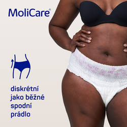 MOLICARE Lady Pants 5 kapek inkontinenční kalhotky vel. L, 7ks 