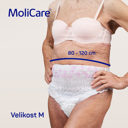 MOLICARE Lady Pants 7 kapek inkontinenční kalhotky vel. M, 8ks 