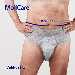 MOLICARE Men Pants 7 kapek vel. L, 7ks