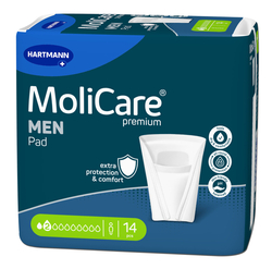 MOLICARE Men Pad 2 kapky inkontinenční vložky, 14ks 
