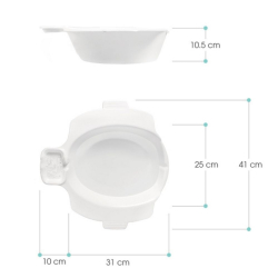 DMA Přenosný bidet na WC BA 7240