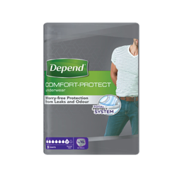 DEPEND Normal natahovací kalhotky pro muže L /XL 9ks