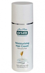 DSM Mon Platin Hydratační krém pro vlnité a kudrnaté vlasy s mlékem a včelím medem 400 ml