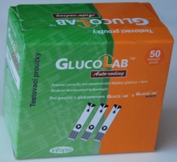 Testovací proužky GlucoLab 5 pack (5x50ks)
