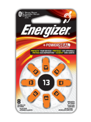 Baterie do naslouchadel ENERGIZER 13, 8ks