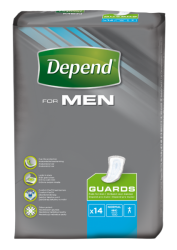 Depend For Men 2 inkontinenční vložky 14ks