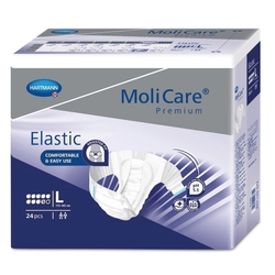 MOLICARE Elastic 9 kapek L Absorpční kalhotky, 24 ks