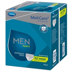 MOLICARE Men Pants 5 kapek M pánské absorpční spodní prádlo, 8 ks 