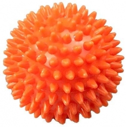 Masážní ježek 6cm oranžový 