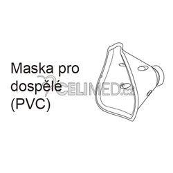 Maska PVC pro dospělé - Nami Cat, C102 Total, C101 Essential, A3 Complete, Duo Baby, Joycare JC 117/118 