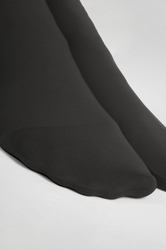 MAXIS Micro stehenní punčochy s krajkou - Black