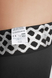 MAXIS Micro stehenní punčochy s krajkou - Black