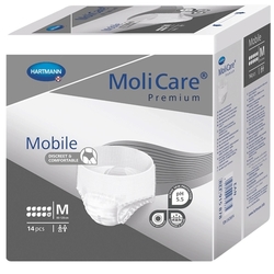 MOLICARE Mobile 10 kapek M absorpční kalhotky, 14ks