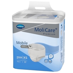 MOLICARE Mobile 6 kapek XS absorpční kalhotky, 14ks -