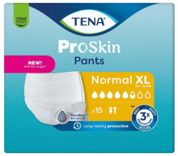 Plenkové kalhotky TENA Pants Normal XL 15ks 