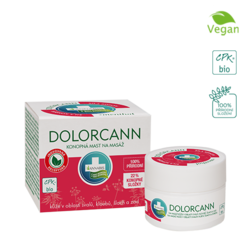 ANNABIS Dolorcann bio konopná mast + menthol 50ml - kopie