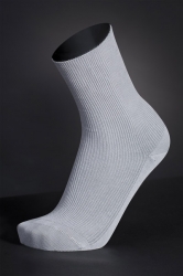 Zdravotní ponožky Maxis BIO bavlna - světle šedá