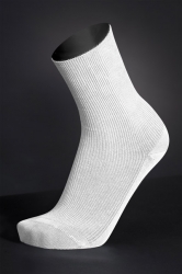 Zdravotní ponožky Maxis BIO bavlna - bílá
