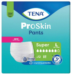 Plenkové kalhotky TENA Pants Super Large 12ks