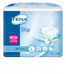 Plenkové kalhotky TENA Slip Plus Large 30ks