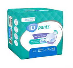 iD Pants X Large Plus plenkové kalhotky 14ks 