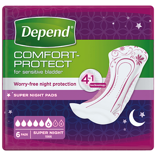 Depend Super Plus inkontinenční vložky 6ks