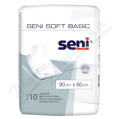 SENI Soft Basic 90x60 cm 10 ks absorpční podložky