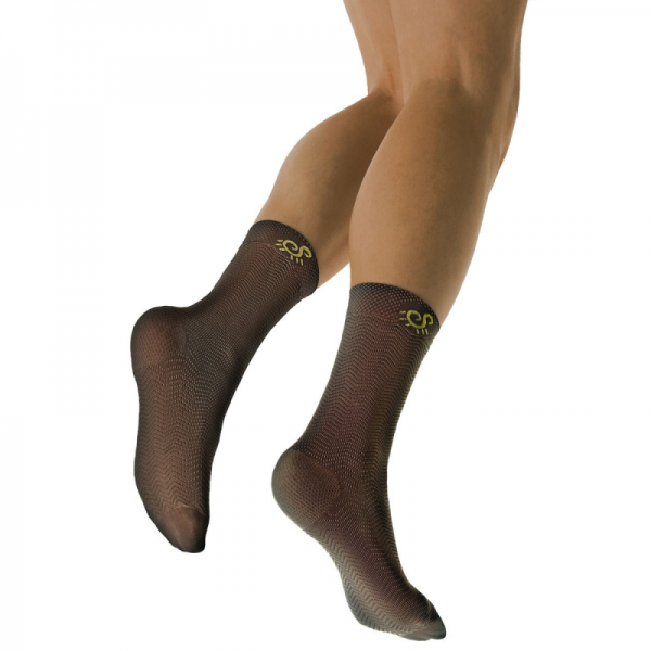 SOLIDEA Speedy Unisex masážní ponožky klasické Barva Nero, Velikost L