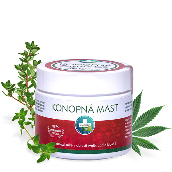 ANNABIS konopná mast na masáže 330 ml