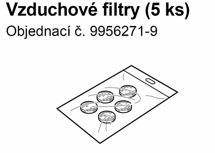 Vzduchový filtr (sada) - C28,C28P, C29,C900