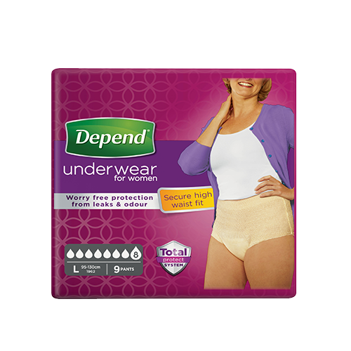 DEPEND Super natahovací kalhotky pro ženy S/M 10ks