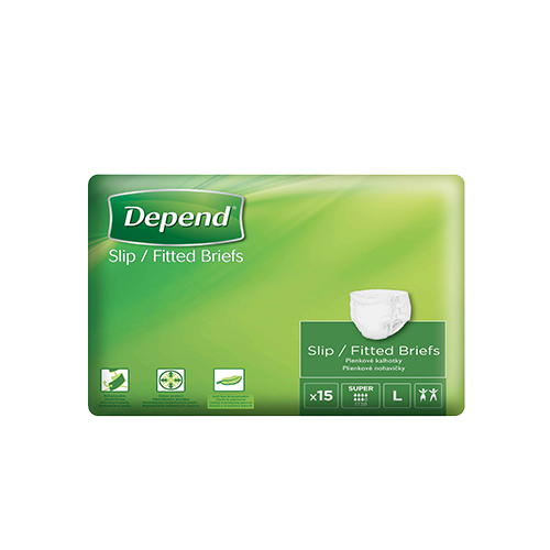 DEPEND Slip Super kalhotky plenkové M 15ks