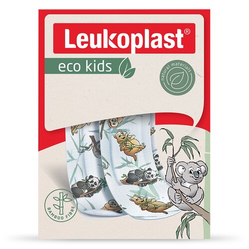 Leukoplast ECO Kids 2 velikosti 12 ks