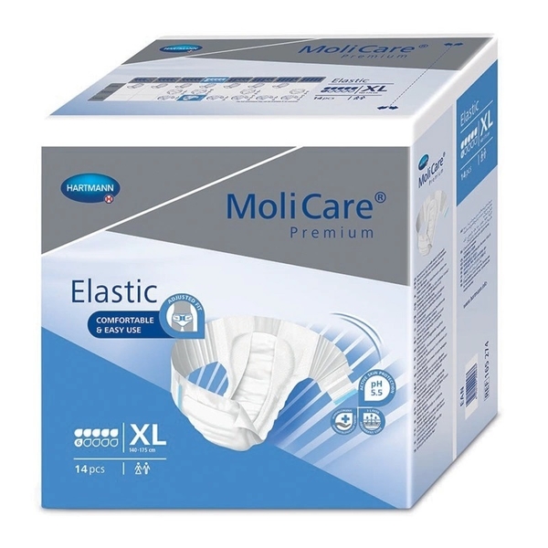 MOLICARE Elastic 6 kapek XL Absorpční kalhotky, 14 ks