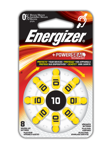 Baterie do naslouchadel ENERGIZER 10, 8ks