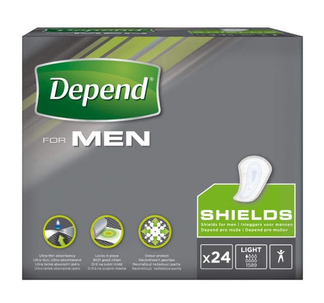 Depend For Men 1 inkontinenční vložky 24ks