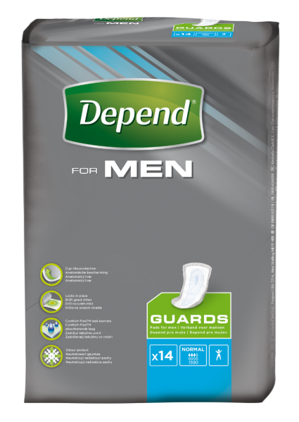 Depend For Men 2 inkontinenční vložky 14ks