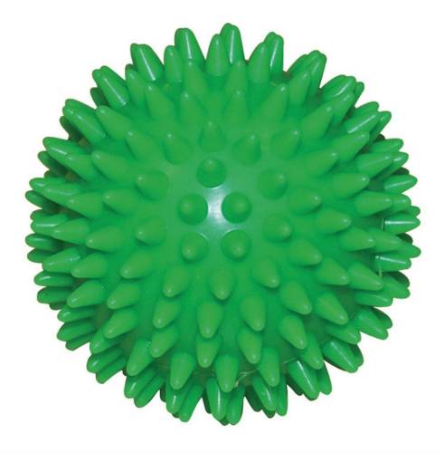 Masážní míček ježek 7cm zelený