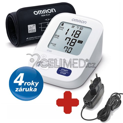 Tonometr OMRON M400 Comfort + zdroj