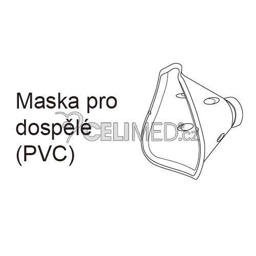 Maska PVC pro dospělé - Nami Cat, C102 Total, C101 Essential, A3 Complete, Duo Baby, Joycare JC 117/118