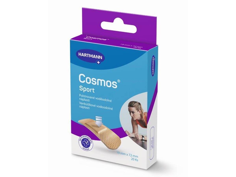 Cosmos Na sport náplast 1,9cm x 7,2cm, 20ks